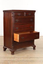 Load image into Gallery viewer, Mahogany Caniff 6-Drawer Chest of Drawers
