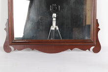 Load image into Gallery viewer, Mahogany Caniff Chippendale Mirror - 25&quot; x 40&quot;
