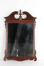Load image into Gallery viewer, Mahogany Caniff Chippendale Mirror - 25&quot; x 40&quot;
