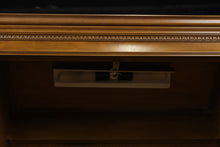 Load image into Gallery viewer, Elegant Mahogany China Cabinet with Pull-Out Writing Desk
