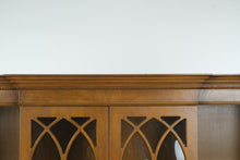 Load image into Gallery viewer, Elegant Mahogany China Cabinet with Pull-Out Writing Desk
