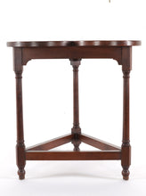 Load image into Gallery viewer, Mahogany Triple Clover Side Table
