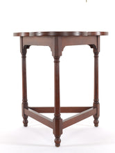 Load image into Gallery viewer, Mahogany Triple Clover Side Table
