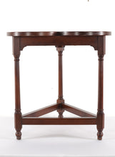 Load image into Gallery viewer, Mahogany Triple Clover Side Table
