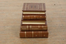 Load image into Gallery viewer, Maitland Smith Leather Bound Book Box Storage Table with Hidden Compartment
