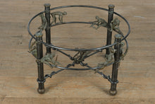 Load image into Gallery viewer, Maitland-Smith “Monkeying Around” Cast Bronze Coffee Table – 40” Round x 19” Tall
