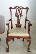 Load image into Gallery viewer, Maitland-Smith Mahogany Double Pedestal Dining Table with 6 Chairs - Online Only
