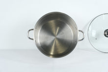 Load image into Gallery viewer, Maitre Chef 16Qt Stainless Steel Stock Pot with Glass Cover
