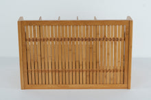 Load image into Gallery viewer, Malabar Bamboo Desktop Organizer – 2 Drawers, File Slots

