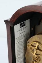 Load image into Gallery viewer, Elliott Westminster Chime Mantel Clock Tempus Fugit 8-Day Lever Wind Wood Case England

