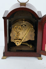 Load image into Gallery viewer, Elliott Westminster Chime Mantel Clock Tempus Fugit 8-Day Lever Wind Wood Case England
