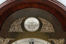 Load image into Gallery viewer, Elliott Westminster Chime Mantel Clock Tempus Fugit 8-Day Lever Wind Wood Case England
