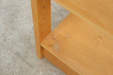 Load image into Gallery viewer, Maple Adjustable Three-Shelf Bookcase with Lower Storage Compartment
