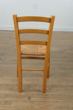 Load image into Gallery viewer, Carmelo Ladderback Side Chair – Solid Beechwood with Handwoven Rush Seat
