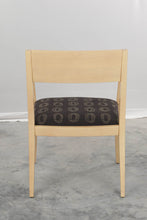 Load image into Gallery viewer, Maple Framed Arm Chair with Oval Patterned Upholstery
