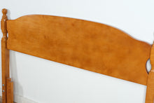 Load image into Gallery viewer, Adjustable Maple Wood Headboard with Queen or Full Size Settings + Metal Frame
