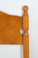 Load image into Gallery viewer, Adjustable Maple Wood Headboard with Queen or Full Size Settings + Metal Frame
