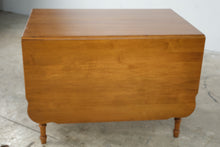 Load image into Gallery viewer, Vintage Taylor-Jamestown Solid Maple Drop Leaf Dining Table
