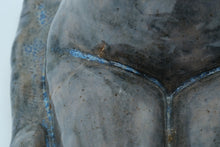 Load image into Gallery viewer, “Mary Anne” Nude Ceramic Sculpture – 12&quot; Glazed Seated Torso Statue
