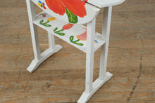 Load image into Gallery viewer, Hand-Painted Drop-Leaf Side Table by Mary Paulsen – Holden Beach, NC

