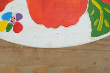 Load image into Gallery viewer, Hand-Painted Drop-Leaf Side Table by Mary Paulsen – Holden Beach, NC

