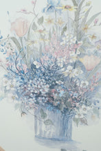 Load image into Gallery viewer, “Pastel Tin” by Mary Vincent Bertrand – Framed Watercolor Print (23.5&quot; x 27.5&quot;)
