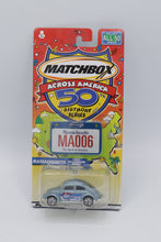 Load image into Gallery viewer, Matchbox Across America 50th Birthday Series – Massachusetts 1962 Volkswagen Beetle (MA 006)

