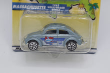 Load image into Gallery viewer, Matchbox Across America 50th Birthday Series – Massachusetts 1962 Volkswagen Beetle (MA 006)
