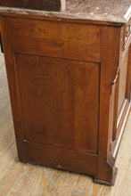 Load image into Gallery viewer, Massive Eastlake Buffet with Mirror Back &amp; Marble Top – 92” Tall Statement Piece
