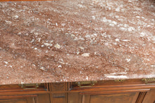 Load image into Gallery viewer, Massive Eastlake Buffet with Mirror Back &amp; Marble Top – 92” Tall Statement Piece
