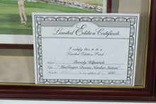 Load image into Gallery viewer, Beverly Kilpatrick MacGregor Downs Number Sixteen Limited Edition Golf Print Framed
