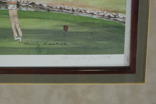 Load image into Gallery viewer, Beverly Kilpatrick MacGregor Downs Number Sixteen Limited Edition Golf Print Framed
