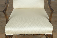 Load image into Gallery viewer, McGregor Ivory Formal Arm Chair – Elegant Carved Detail
