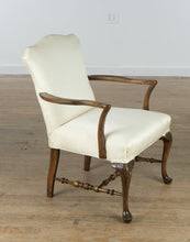 Load image into Gallery viewer, McGregor Ivory Formal Arm Chair – Elegant Carved Detail
