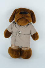Load image into Gallery viewer, Vintage McGruff the Crime Dog Plush – 1980s Dakin Stuffed Animal in Trench Coat
