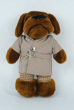 Load image into Gallery viewer, Vintage McGruff the Crime Dog Plush – 1980s Dakin Stuffed Animal in Trench Coat

