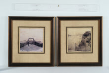 Load image into Gallery viewer, Frankfurt I and II Framed Wall Art Set by McKee 23x26 Cityscape Prints
