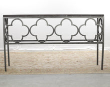 Load image into Gallery viewer, Metal Console Table with Stone Top by Universal Furniture
