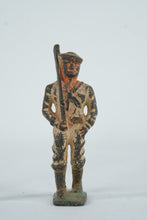 Load image into Gallery viewer, Vintage Cast Metal Toy Soldiers Lot Mountie Cowboy Police Figures
