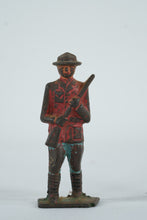 Load image into Gallery viewer, Vintage Cast Metal Toy Soldiers Lot Mountie Cowboy Police Figures

