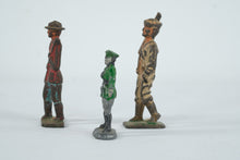Load image into Gallery viewer, Vintage Cast Metal Toy Soldiers Lot Mountie Cowboy Police Figures
