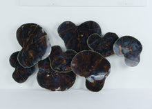 Load image into Gallery viewer, Midnight Petals Metal Art – 46&quot; x 23&quot;
