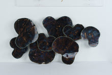 Load image into Gallery viewer, Midnight Petals Metal Art – 46&quot; x 23&quot;
