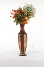 Load image into Gallery viewer, Metal Elegant Expressions Vase with Artificial Bouquet
