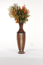 Load image into Gallery viewer, Metal Elegant Expressions Vase with Artificial Bouquet
