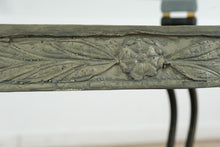Load image into Gallery viewer, Ornate Metal &amp; Glass Dining Set – 5-Piece Square Table with Sculpted Metal Base
