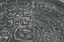 Load image into Gallery viewer, Mexican Aztec Calendar Pottery Wall Plate 21 Inch Hand Painted Style Repaired
