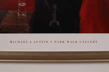 Load image into Gallery viewer, Michael J Austin The Black Drape Poster Framed Park Walk Gallery 43 x 31
