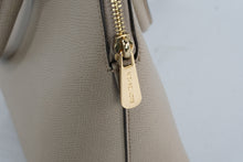 Load image into Gallery viewer, Michael Kors Cindy Dome Satchel Pebbled Leather Taupe Crossbody Bag - Online Only
