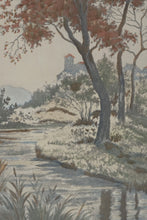 Load image into Gallery viewer, Mid Century Trees in Front of the Chateau - Ethan Allen
